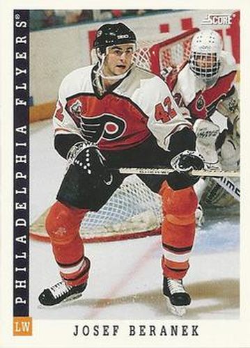#439 Josef Beranek - Philadelphia Flyers - 1993-94 Score Canadian Hockey