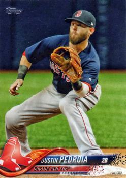 #439 Dustin Pedroia - Boston Red Sox - 2018 Topps Baseball