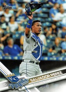 #439a Salvador Perez - Kansas City Royals - 2017 Topps Baseball