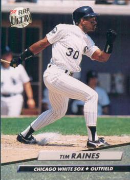 #43 Tim Raines - Chicago White Sox - 1992 Ultra Baseball