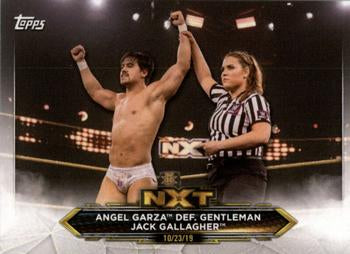#43 Angel Garza / Gentleman Jack Gallagher - 2020 Topps WWE NXT Wrestling