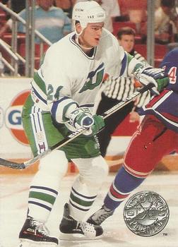 #43 Bobby Holik - Hartford Whalers - 1991-92 Pro Set Platinum Hockey