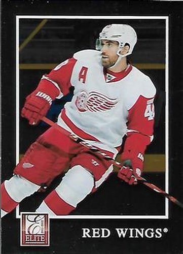 #43 Henrik Zetterberg - Detroit Red Wings - 2011-12 Panini Elite Hockey