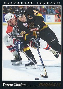 #43 Trevor Linden - Vancouver Canucks - 1993-94 Pinnacle Hockey