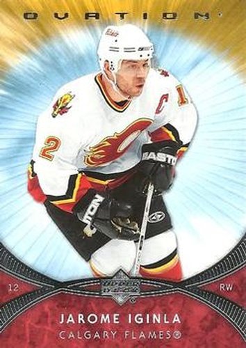 #43 Jarome Iginla - Jarome Iginla - 2007-08 Upper Deck Ovation Hockey