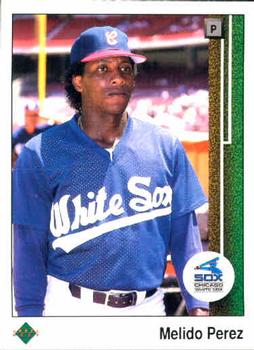 #243 Melido Perez - Chicago White Sox - 1989 Upper Deck Baseball