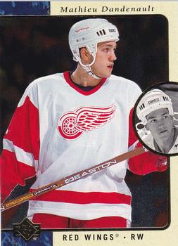 #43 Mathieu Dandenault - Detroit Red Wings - 1995-96 SP Hockey