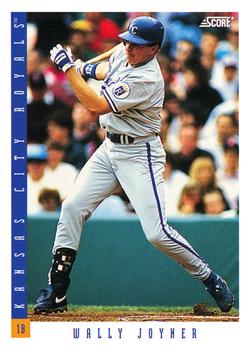 #43 Wally Joyner - Kansas City Royals - 1993 Score Baseball