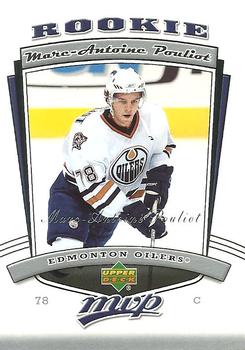 #343 Marc-Antoine Pouliot - Edmonton Oilers - 2006-07 Upper Deck MVP Hockey