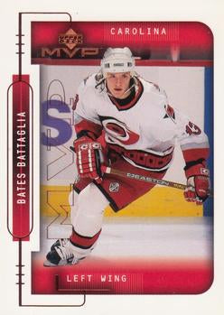 #43 Bates Battaglia - Carolina Hurricanes - 1999-00 Upper Deck MVP Hockey