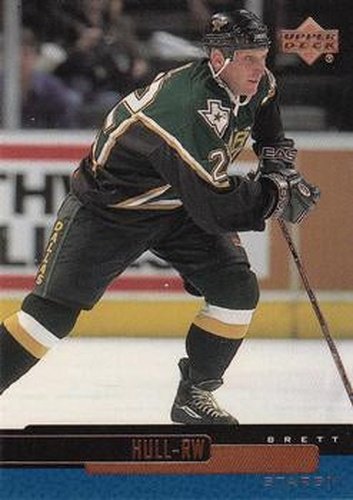 #43 Brett Hull - Dallas Stars - 1999-00 Upper Deck Hockey