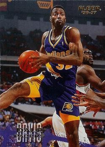 #43 Dale Davis - Indiana Pacers - 1996-97 Fleer Basketball