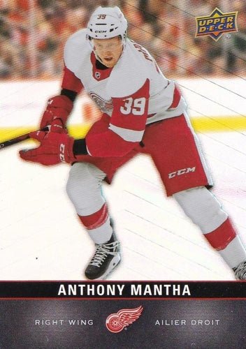 #43 Anthony Mantha - Detroit Red Wings - 2019-20 Upper Deck Tim Hortons Hockey