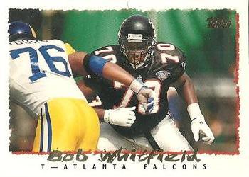 #43 Bob Whitfield - Atlanta Falcons - 1995 Topps Football