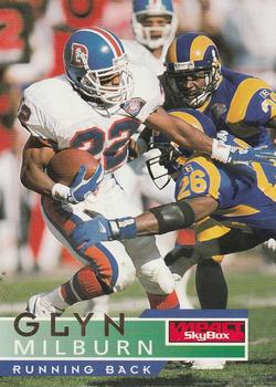 #43 Glyn Milburn - Denver Broncos - 1995 SkyBox Impact Football