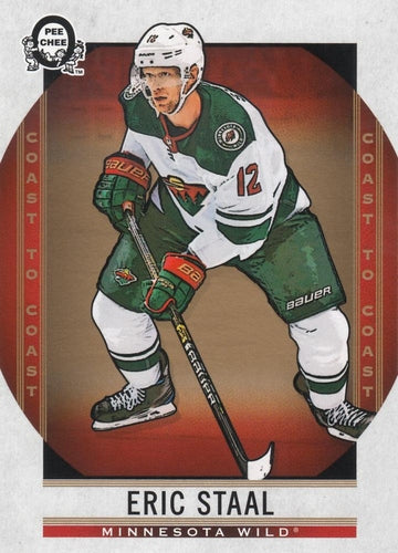 #43 Eric Staal - Minnesota Wild - 2018-19 O-Pee-Chee Coast to Coast Hockey