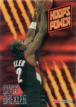 #PR-43 Clyde Drexler - Portland Trail Blazers - 1994-95 Hoops Basketball - Power Ratings
