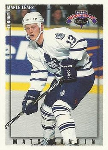#43 Mats Sundin - Toronto Maple Leafs - 1996-97 Topps NHL Picks Hockey