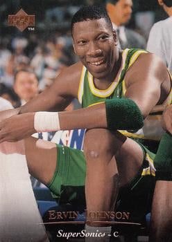 #43 Ervin Johnson - Seattle SuperSonics - 1995-96 Upper Deck Basketball