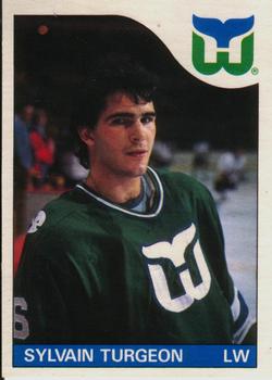 #43 Sylvain Turgeon - Hartford Whalers - 1985-86 O-Pee-Chee Hockey