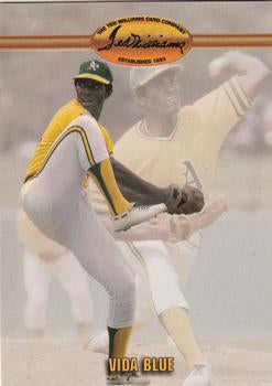 #43 Vida Blue - Oakland Athletics - 1993 Ted Williams Baseball