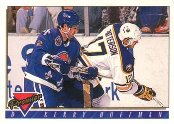#43 Kerry Huffman - Quebec Nordiques - 1993-94 O-Pee-Chee Premier Hockey