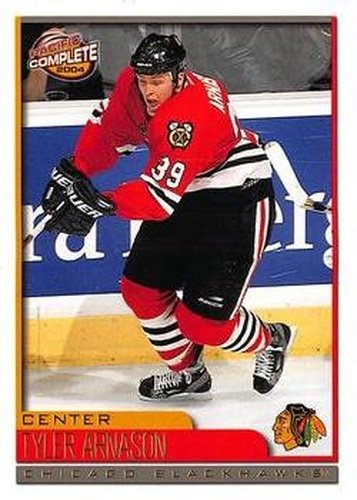 #43 Tyler Arnason - Chicago Blackhawks - 2003-04 Pacific Complete Hockey