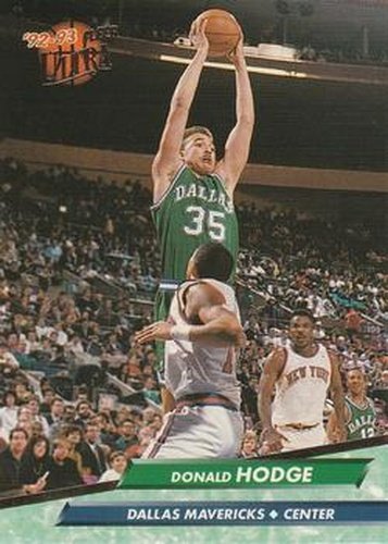 #43 Donald Hodge - Dallas Mavericks - 1992-93 Ultra Basketball