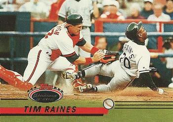 #43 Tim Raines - Chicago White Sox - 1993 Stadium Club Baseball