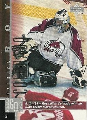 #43 Patrick Roy - Colorado Avalanche - 1997-98 Upper Deck Hockey