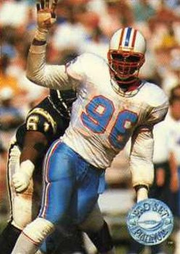 #43 Sean Jones - Houston Oilers - 1991 Pro Set Platinum Football