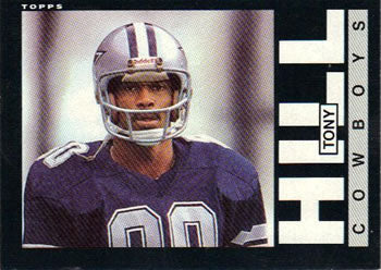 #43 Tony Hill - Dallas Cowboys - 1985 Topps Football