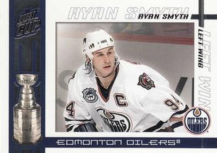 #43 Ryan Smyth - Edmonton Oilers - 2003-04 Pacific Quest for the Cup Hockey