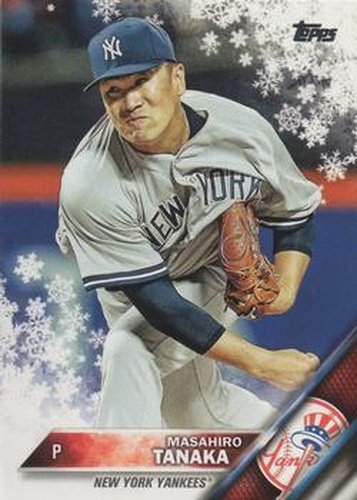 #HMW43 Masahiro Tanaka - New York Yankees - 2016 Topps Holiday Baseball
