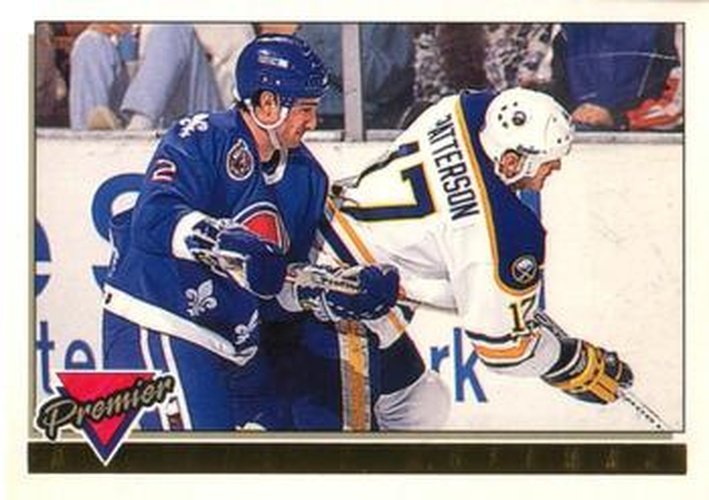 #43 Kerry Huffman - Quebec Nordiques - 1993-94 O-Pee-Chee Premier Hockey - Gold