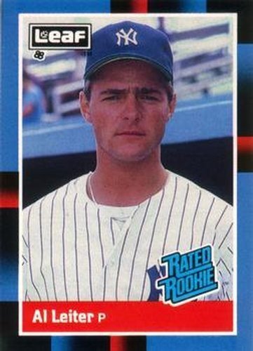 #43 Al Leiter - New York Yankees - 1988 Leaf Baseball