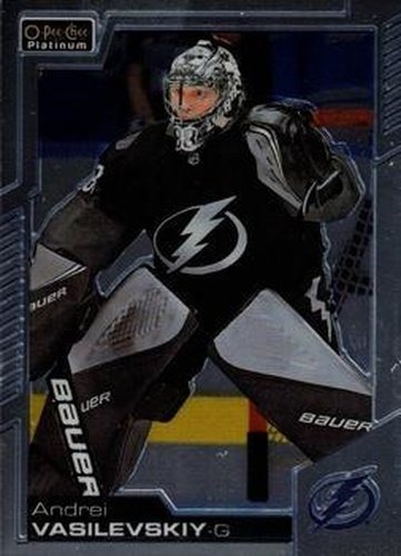 #43 Andrei Vasilevskiy - Tampa Bay Lightning - 2020-21 O-Pee-Chee Platinum Hockey