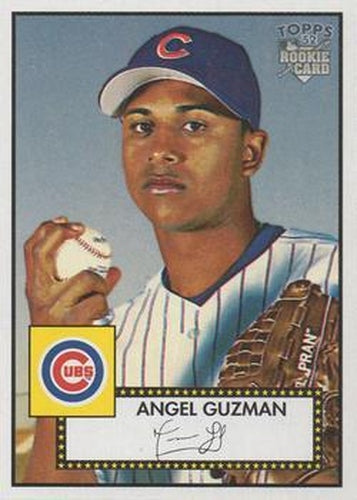 #43 Angel Guzman - Chicago Cubs - 2006 Topps 1952 Edition Baseball