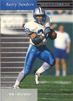 #43 Barry Sanders - Detroit Lions - 1999 Donruss Football
