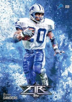 #43 Barry Sanders - Detroit Lions - 2014 Topps Fire Football