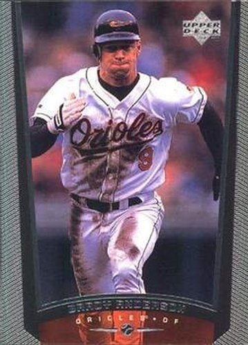 #43 Brady Anderson - Baltimore Orioles - 1999 Upper Deck Baseball