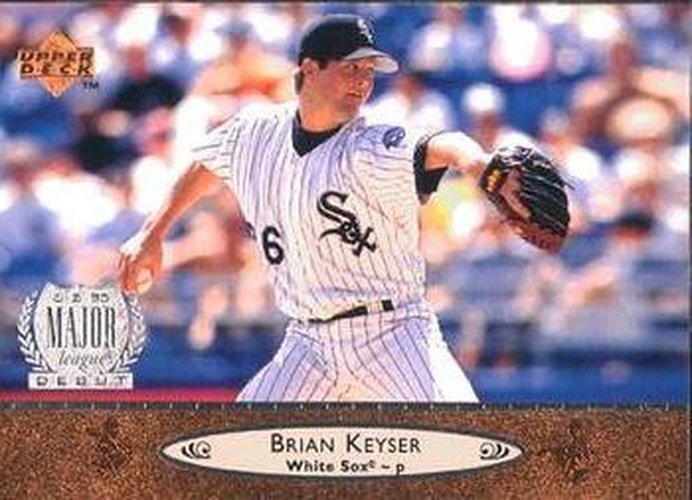 #43 Brian Keyser - Chicago White Sox - 1996 Upper Deck Baseball