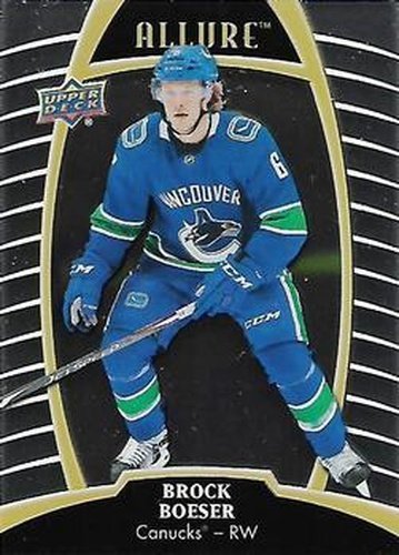 #43 Brock Boeser - Vancouver Canucks - 2019-20 Upper Deck Allure Hockey