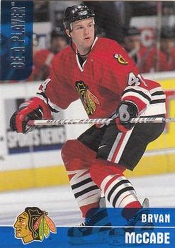#43 Bryan McCabe - Chicago Blackhawks - 1999-00 Be a Player Memorabilia Hockey