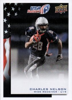 #43 Charles Nelson - USA - 2014 Upper Deck USA Football