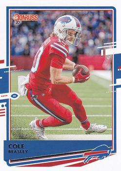 #43 Cole Beasley - Buffalo Bills - 2020 Donruss Football