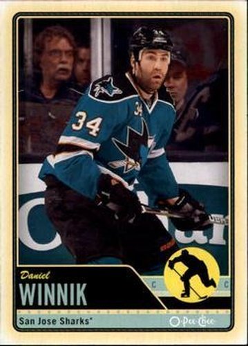 #43 Daniel Winnik - San Jose Sharks - 2012-13 O-Pee-Chee Hockey