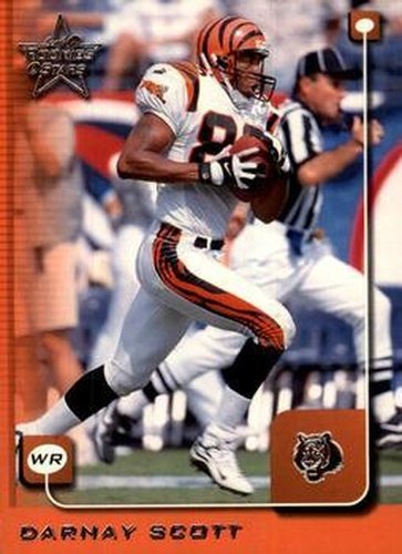 #43 Darnay Scott - Cincinnati Bengals - 1999 Leaf Rookies & Stars Football