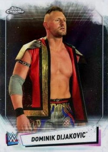 #43 Dominik Dijakovic - 2021 Topps WWE Chrome Wrestling