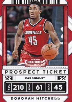 #43 Donovan Mitchell - Louisville Cardinals - 2020 Panini Contenders Draft Picks Basketball